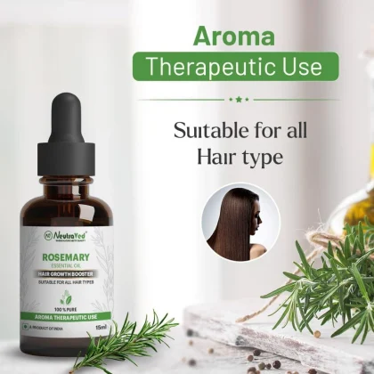 Rosemary Leaves + Oil + Spray Bottle + Neem Comb + Comb Applicator image 4